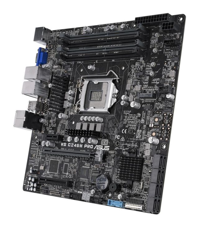 ASUS WS C246M PRO Intel C246 LGA 1151 (Socket H4) micro ATX - imagine 3