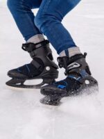 Men's skates K2 F.I.T. ICE PRO black/blue 43 - imagine 4
