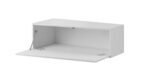 Cama TV stand VIGO SLANT '90' 30/90/40 white/white gloss - imagine 2