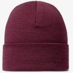 Buff Midweight Merino Wool Hat Red