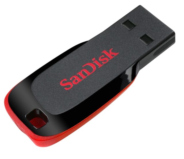SanDisk Cruzer Blade USB flash drive 128 GB USB Type-A 2.0 Black  Red - imagine 10