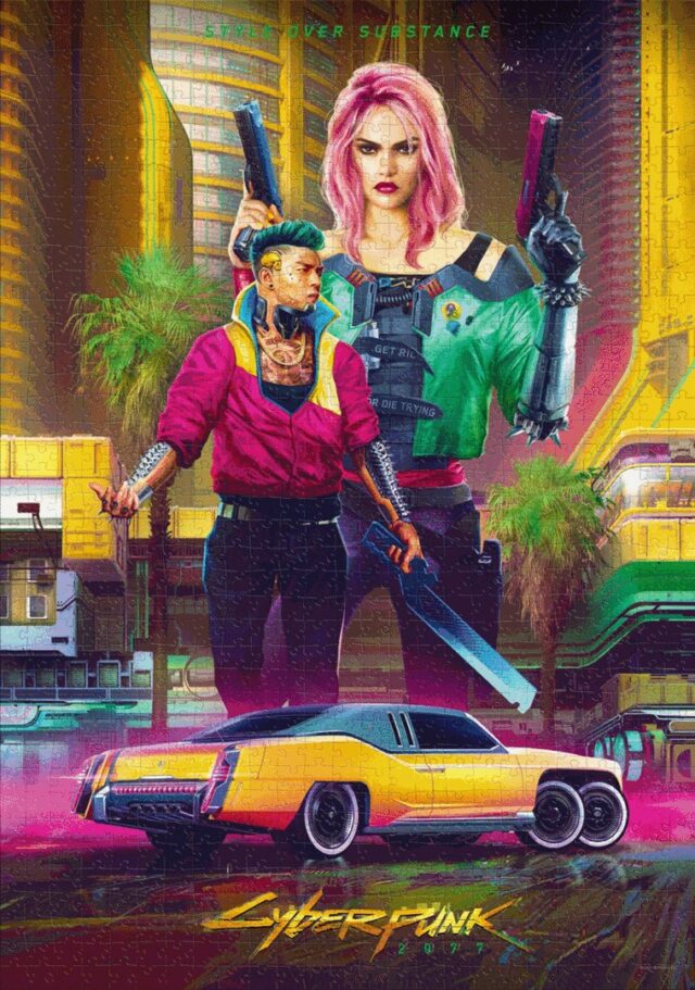 Puzzle Good Loot Gaming - Cyberpunk 2077: Kitsch Style 1000 pc(s) - imagine 3
