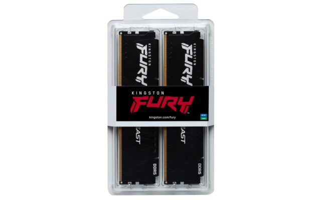 Kingston Technology FURY Beast 16GB 5200MT/s DDR5 CL40 DIMM (Kit of 2) Black - imagine 5