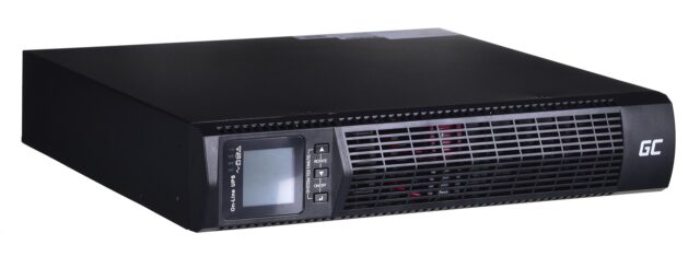 Green Cell UPS13 rack UPS RTII 1000VA 900W with LCD Display - imagine 13