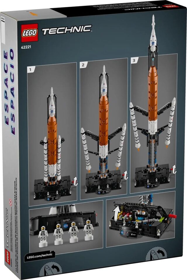 LEGO TECHNIC 42221 NASA Artemis Space Launch System Rocket - imagine 2