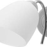 Classic single wall lamp Activejet NIKITA nickel E27 for the living room