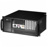 Techly Chassis Industrial Rack 19/Desktop 4U Ultra Compact Black  I-CASE MP-P4HX-BLK6