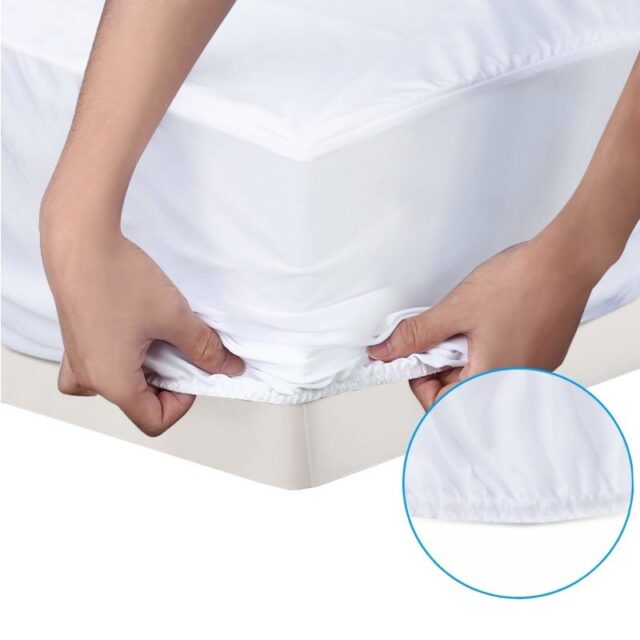 Protective oilcloth for a mattress 140x200cm - imagine 4