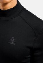 Odlo BL TOP turtle neck l/s ACTIVE WARM ECO men's shirt  size M  black - imagine 6