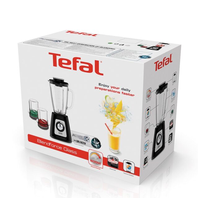 TEFAL Blender BL438831 BlendForce  800 W  Black - imagine 10