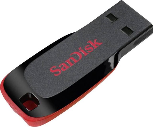 SanDisk Cruzer Blade USB flash drive 32 GB USB Type-A 2.0 Black  Red - imagine 3