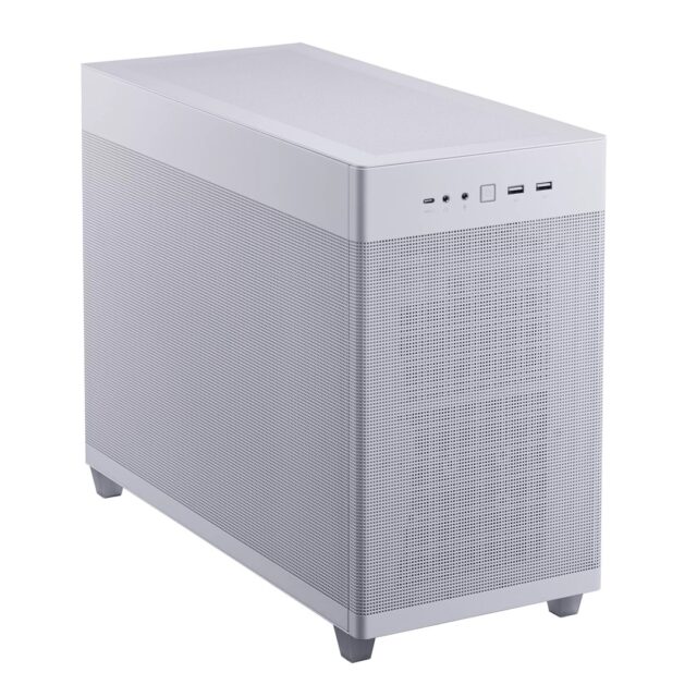 ASUS Prime AP201 MicroATX Mini Tower White - imagine 5
