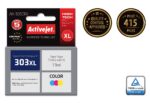 Activejet AH-303CRX Ink Cartridge (replacement for HP 303XL T6N03AE; Premium; 18ml; color) - imagine 2