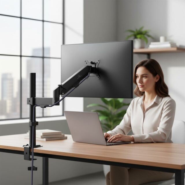 MACLEAN MONITOR MOUNT  GAS SPRING MC-135 - imagine 7