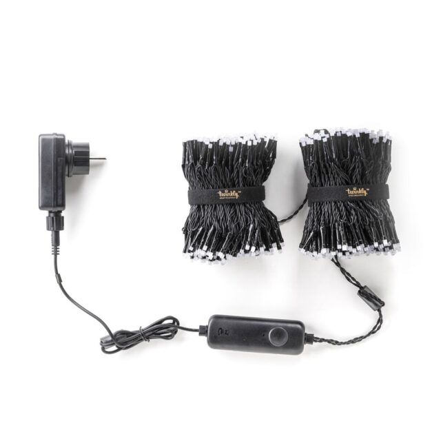 TWINKLY Strings 600 (TWS600STP-BEU) Smart Christmas tree lights 600 LED RGB 48 m - imagine 5