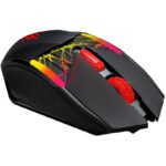 MOUSE DEFENDER GM-126 TISA RF+BT OPTIC 1600dpi 6P BLACK - imagine 2