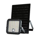 V-TAC 10W LED Solar Floodlight LiFePo Battery 3.7V Black CCT 4000K+6000K