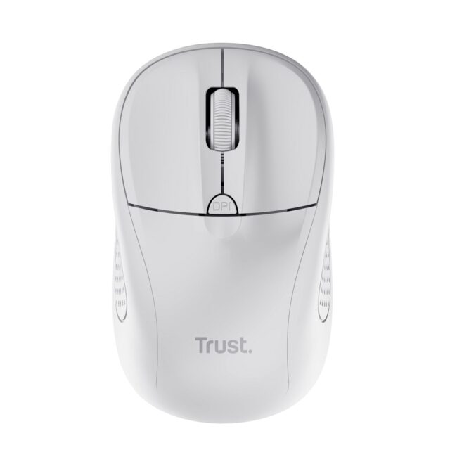 Trust 24795 - 1600 DPI wireless optical mouse (white) - imagine 3