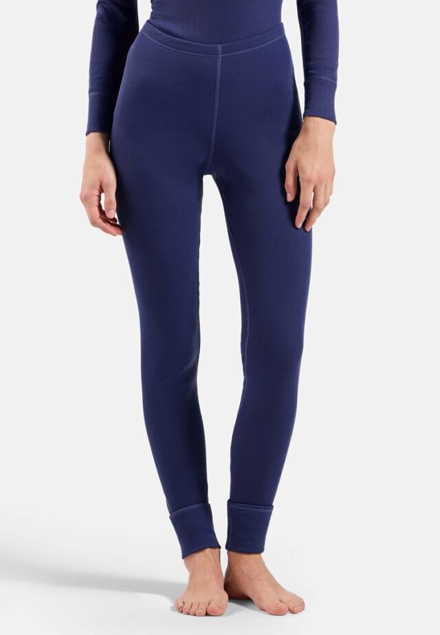 ODLO BL BOTTOM long ACTIVE WARM trousers  size S  blue - imagine 4