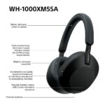 SONY WH-1000XM5SA BLACK WIRELESS HEADPHONES - imagine 7