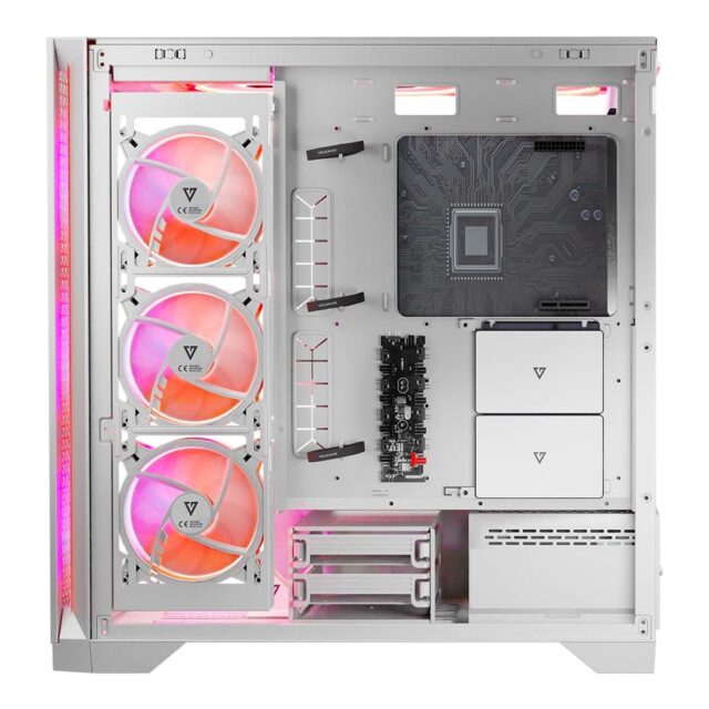 MODECOM Case VOLCANO EXPANSE T APEX ARGB MIDI White - imagine 21