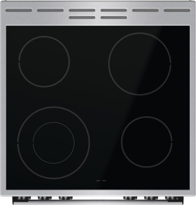 Gorenje GECS6C70XC cooker Freestanding cooker Electric Coil hob Stainless steel A - imagine 7