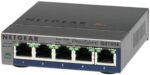 NETGEAR GS105E-200PES network switch Managed L2/L3 Gigabit Ethernet (10/100/1000) Grey - imagine 2