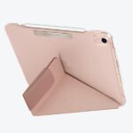 UNIQ Camden Bookcase iPad Air 10,9" (2020) peony pink Antimicrobial - imagine 3