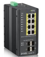 Zyxel RGS200-12P Managed L2 Gigabit Ethernet (10/100/1000) Power over Ethernet (PoE) Black - imagine 2