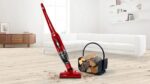 Bosch Serie 2 BBHF214R 2-in-1 Cordless Vacuum Cleaner Red - imagine 3