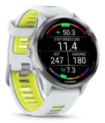 Garmin Forerunner 970 3.56 cm (1.4 ) AMOLED Digital 454 x 454 pixels Touchscreen White Wi-Fi GPS (satellite) - imagine 3