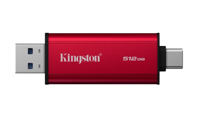 Kingston Technology 512GB Dual USB-A/C Portable SSD  Up to 1050MB/s USB 3.2 Gen 2 - imagine 2