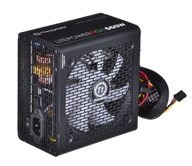 Computer power supply THERMALTAKE LITEPOWER RGB 550W  24-pin - imagine 6