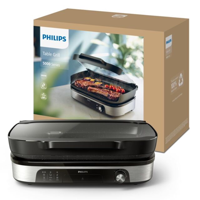 Electric Grill PHILIPS HD6212/90 - imagine 4