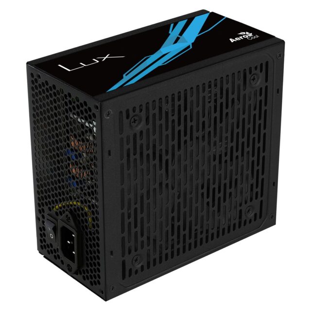 Aerocool LUX 550W power supply unit 20+4 pin ATX ATX Black - imagine 3