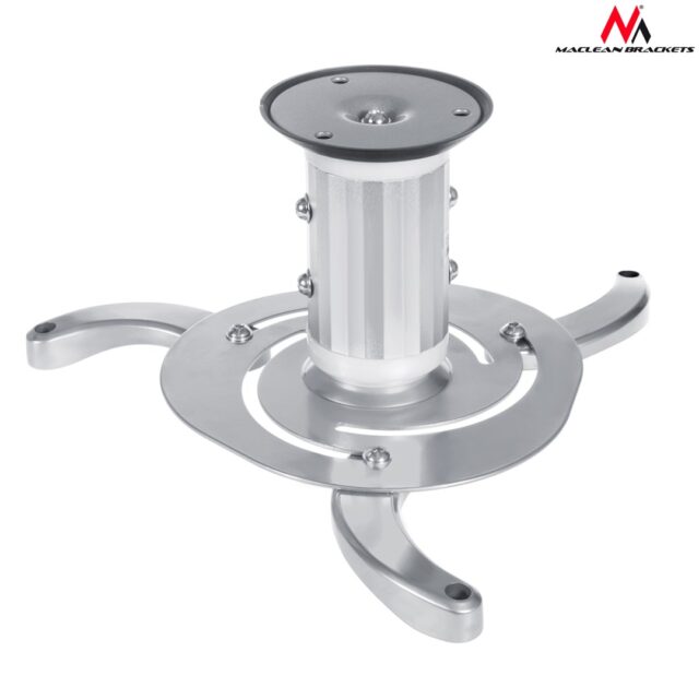 Silver ceiling mount for projectors from 80 mm to 980 mm - imagine 6