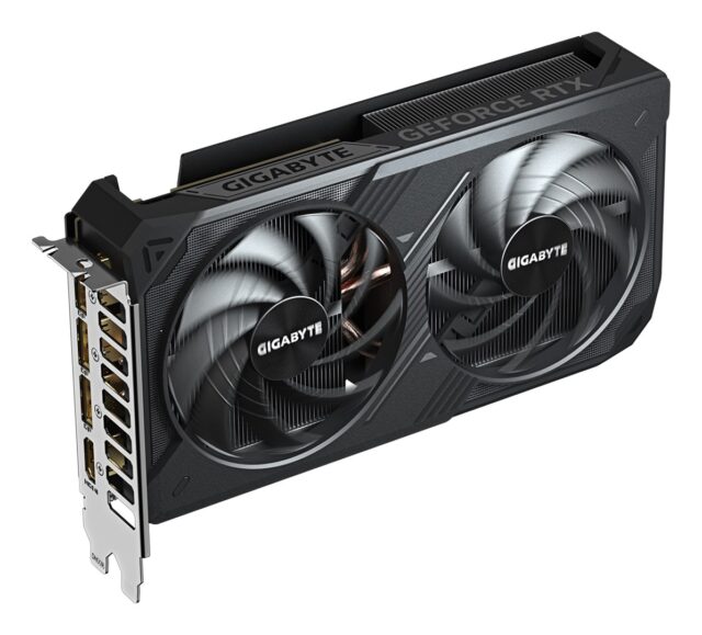 GIGABYTE GeForce RTX 5060 Ti WINDFORCE OC 16G Graphics Card - 16GB GDDR7  128bit  PCI-E 5.0  2587MHz Core Clock  3 x DisplayPort  1 x HDMI  GV-N506TWF2OC-16GD - imagine 5