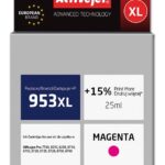 Activejet AH-953MRX ink for HP printer; HP 953XL F6U17AE replacement; Premium; 25 ml; magenta