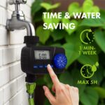 GreenBlue electronic irrigation controller  programmer  2x1.5V AA power supply  GB390 - imagine 4