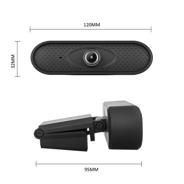 USB Nano RS RS680 HD 1080P (1920x1080) webcam with built-in microphone - imagine 7