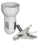Activejet Clip-on desk lamp  white  metal  E27 thread - imagine 3