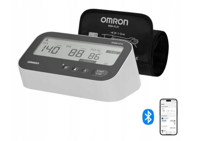 OMRON M4 Connect Afib Upper Arm Blood Pressure Monitor - imagine 4