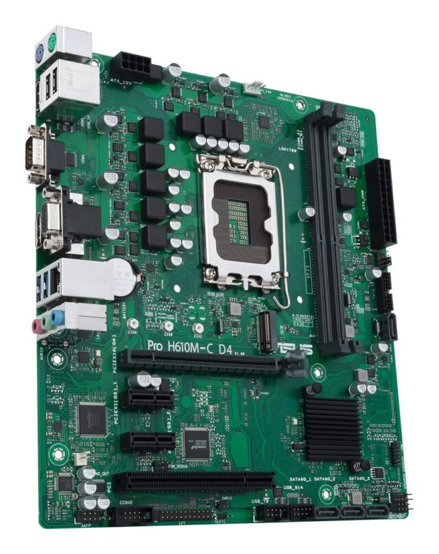 ASUS PRO H610M-C D4-CSM Intel H610 LGA 1700 micro ATX - imagine 2