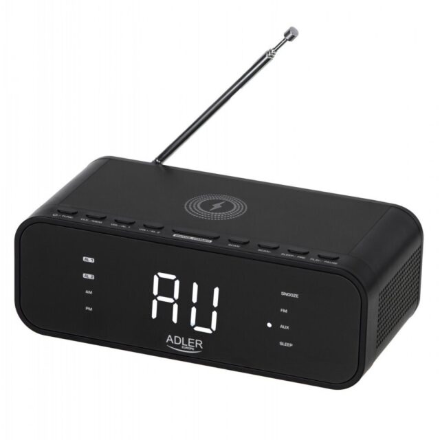 ADLER AD 1192b radio alarm clock black - imagine 12