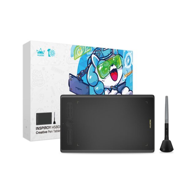 Huion Inspiroy H580X graphics tablet - imagine 10