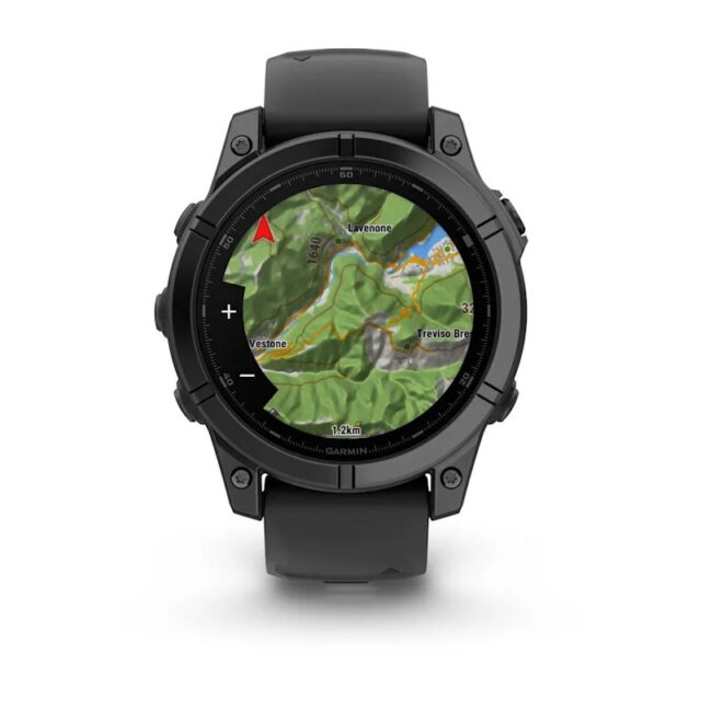 Garmin Fenix E 3.3 cm (1.3 ) AMOLED 47 mm Digital 416 x 416 pixels Touchscreen Black Wi-Fi GPS (satellite) - imagine 3