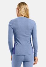 Thermal underwear - Odlo Set ACTIVE WARM Special Set size M Navy blue - imagine 4