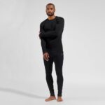 Legginsy męskie Odlo BL BOTTOM long ACTIVE WARM ECO roz. L Czarne - imagine 3
