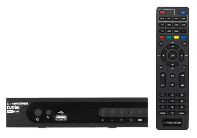 Esperanza EV106P TV set-top box Cable Black - imagine 11