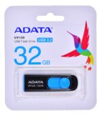 ADATA DashDrive UV128 32GB USB flash drive USB Type-A 3.2 Gen 1 (3.1 Gen 1) Black Blue - imagine 2
